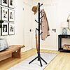 69.9&amp;quot; Wangmuxia Adjustable Freestanding Pine Wood Coat Rack w/ 8 Hooks (White, Black, Brown, Natural) $9.99 + Free Shipping w/ Prime or on $35+