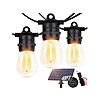 48' BesLowe S14 Solar Powered USB Rechargeable LED Edison Bulb Outdoor String Lights w/ Remote and Timer $17.99 + Free Shipping w/ Prime