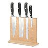5-Piece Sur La Table Kitchen Essentials German Steel Blade Knife Set w/ Beechwood Magnetic Block (Black) $57.32 or Less + Free Shipping