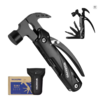12-in-1 WorkPro EDC Multitool Camping Tool w/ Mini Hammer, Safety Lock and Pouch $10.91