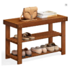 3-Tier 27.6&amp;quot; Songmics Bamboo Entryway Bench Shoe Storage Organizer (Walnut) $20.64 + Free Shipping