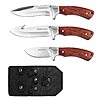 3-Piece 5Cr15MOV Steel Full Tang Hunting Knife Set  $15.00 + Free Shipping w/ Prime or on $35+
