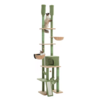 7-Tier 85.1&amp;quot; -112.2&amp;quot; Floor to Ceiling Cactus Cat Tree (Green AMT0221GN) $50.84 + Free Shippinng