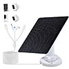 5W 5V ECO-WORTHY 360&deg;Adjustable Stick Up Solar Panel Charger for Ring Camera w/ 10ft USB-C Cable (Compatible with Ring Spotlight Cams)  $10.99 + Free Shipping w/ Prime or on $35+
