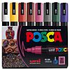 8-Count posca 5M Medium Paint Markers (Dark Tones)  $11.39 w/ S&amp;amp;S + Free Shipping w/ Prime or on $35+