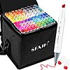 101 Color Sfaih Double Tipped Alcohol Markers $20.49 + Free Shipping w/ Prime or on $35+