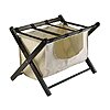 Winsome Dora Foldable Luggage Rack with Removeable Fabric Basket (Espresso) $21.99 + Free Shipping w/ Prime