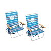 2-Pack 4-Position Tommy Bahama Extended Easy in-Easy Out Folding Backpack Beach Chair (Logo Stripe) $49.99 + Free Shipping w/ Prime