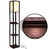 63&amp;quot; Brightech Maxwell Modern Shelf LED Floor Lamp w/ USB and Wireless Charging (Havana Brown) $29.99 + Free Shipping w/ Prime or on $35+
