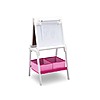 40.75&amp;quot; Delta Children MySize Kids Double-Sided Wood Easel w/ Fabric Storage Bins (Grey, Bianca White)  $16.99 + Free Shipping w/ Prime