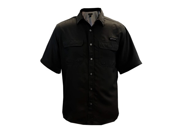 Staghorn Men's Mossy Oak Short Sleeve Button Down Fishing Shirt (Black, XL Only) $11.54 + Free Shipping w/ Prime