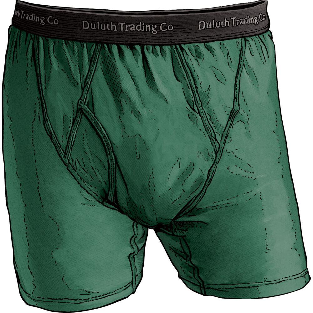 Duluth Trading Co. Men's Buck Naked Performance Boxer Briefs or Boxers