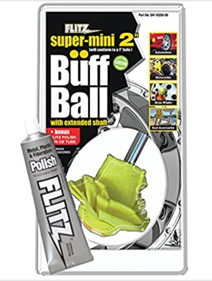6-Pack Flitz Yellow Super Mini Original 2" Buff Ball $17, 32-Oz Meguair's Diamond Cut Compound 2.0 Mirror Glaze $12, More +2.5% SD Cashback + Free Shipping w/ Prime