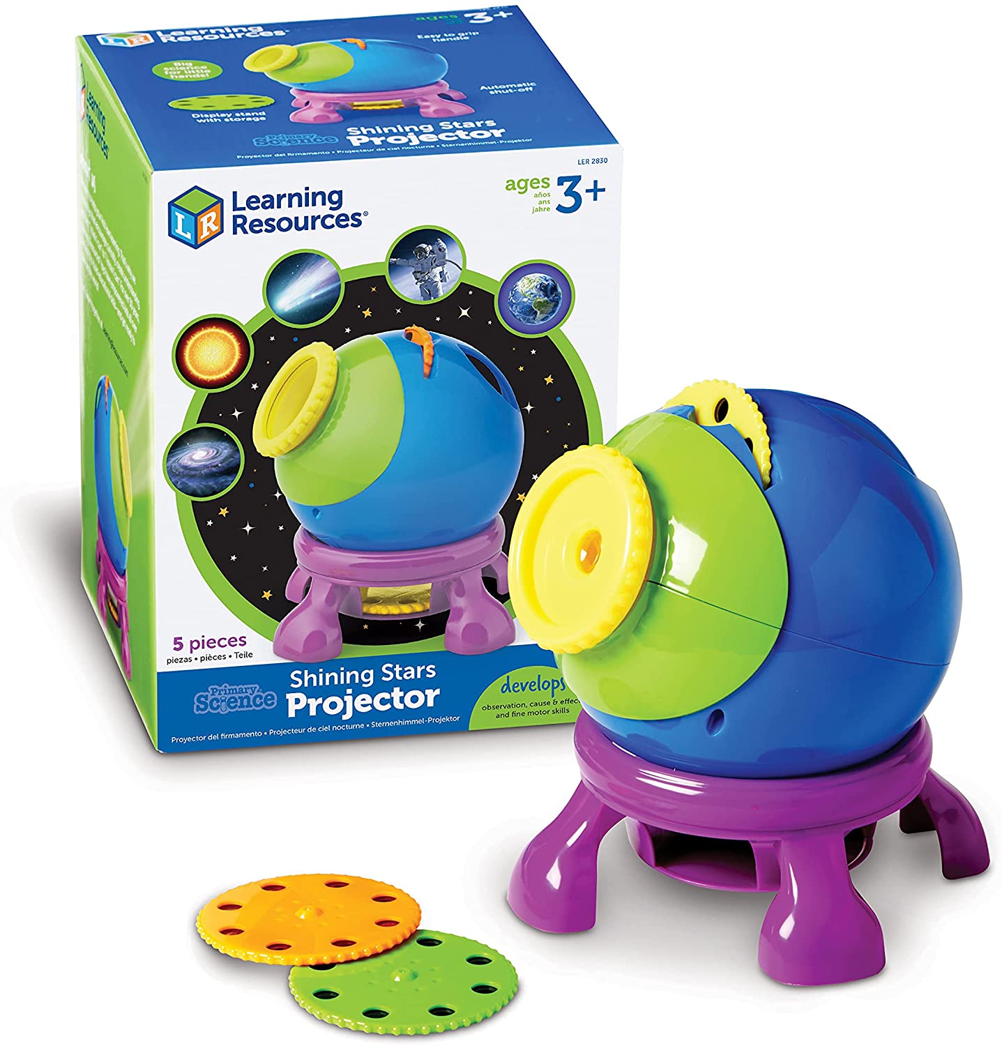 5-Piece Learning Resources Shining Stars Projector Solar System Toy Set $14.16 + Free Shipping w/ Prime or on $25+