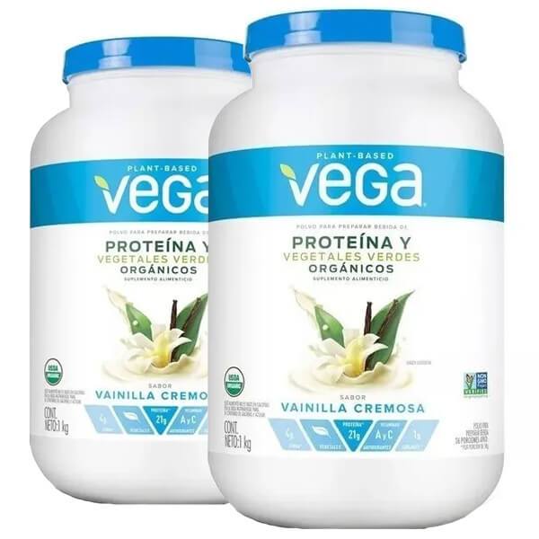 2.2 Lb Vega Organic Protein & Greens (Vanilla Cream) 2 for $22 ($11 each) + Free Shipping on $99+