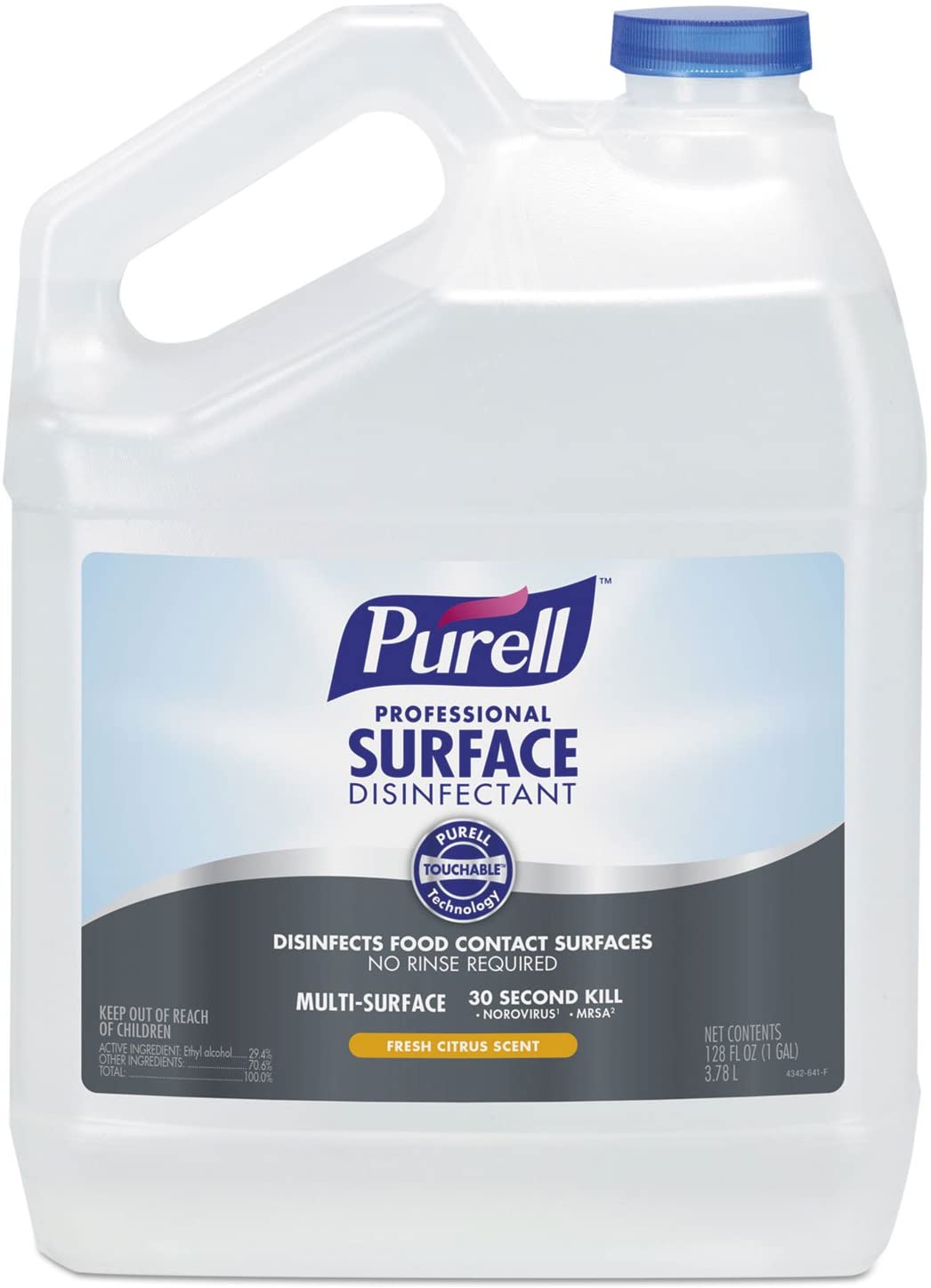 1-Gal Purell Professional Surface Disinfectant (Fresh Citrus) $13 + Free Shipping w/ Prime