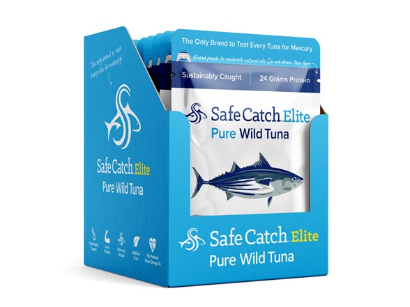 12-Pack Safe Catch Sustainably Caught Low-Mercury Elite Wild Tuna Pouches (Regular, Citrus Pepper) $24 + Free Shipping w/ Prime