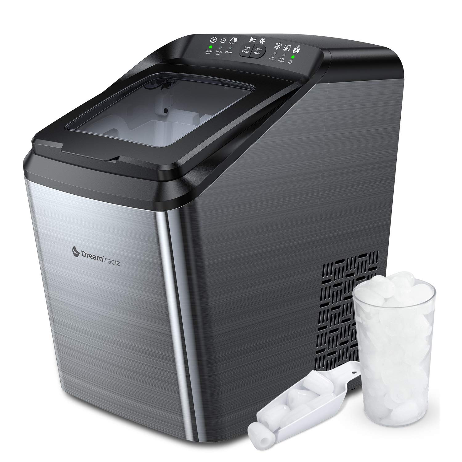 Dreamiracle Self Cleaning Countertop Ice Maker Machines: 2.8L $136, 2.2L $120, 1.5L $86 + Free Shipping w/ Prime
