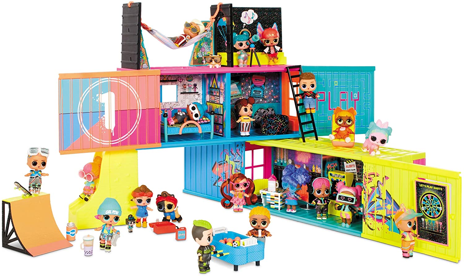 L.O.L. Surprise! Clubhouse Playset w/ 40+ Surprises & 2 Exclusives Dolls $32 + Free Shipping