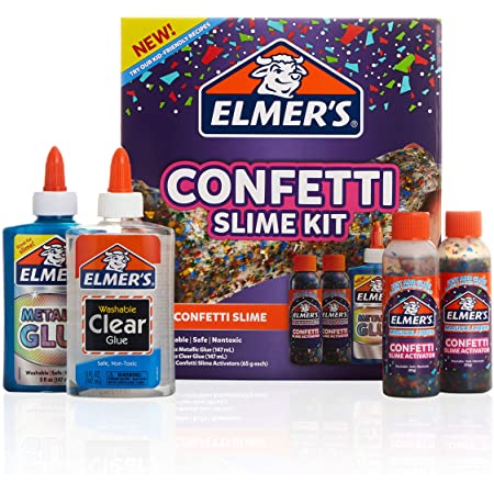 4-Piece Elmer's Confetti Slime Kit $8.47 + Free Shipping w/ Prime or on $25+