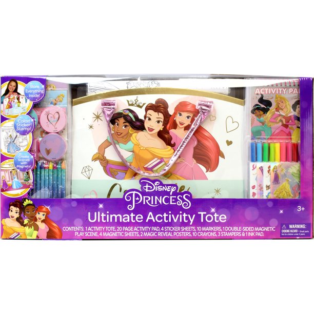 100-Piece Disney Princess Ultimate Activity Tote Art & Craft  Kit $14.37 + Free Store Pickup @Walmart