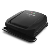 4-Serving George Foreman Removable Plate Electric Grill and Panini Press (Black) $20 + Free Store Pickup at Walmart or Free Shipping w/ Walmart+ or on $35+
