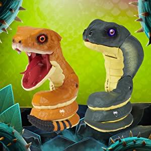 WowWee Untamed Snakes Interactive Toys: Toxin (Rattle Snake) $4.17  Fang (King Cobra) $6.85 + Free Shipping w/ Prime or on $25+