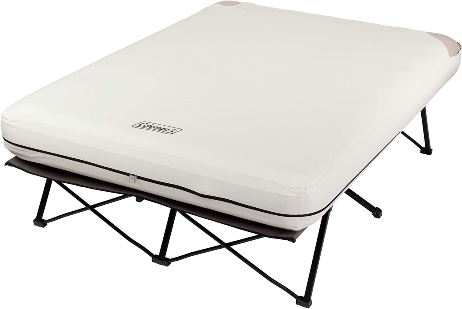 Coleman Camping Cot, Air Mattress, & Battery Operated Pump Combo w/ Side Tables: Queen $117.29, Twin $62.89 + Free Shipping