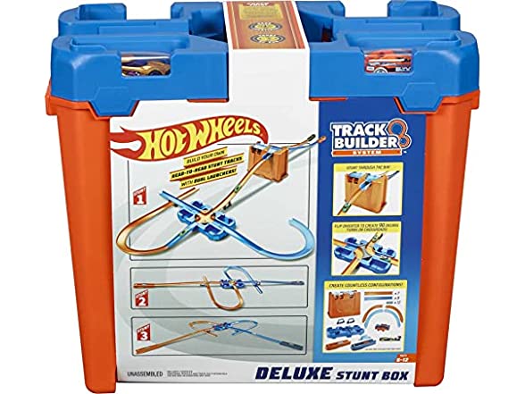 Hot Wheels Track Builder Deluxe Stunt Box Set $24 + Free Shipping w/ Prime