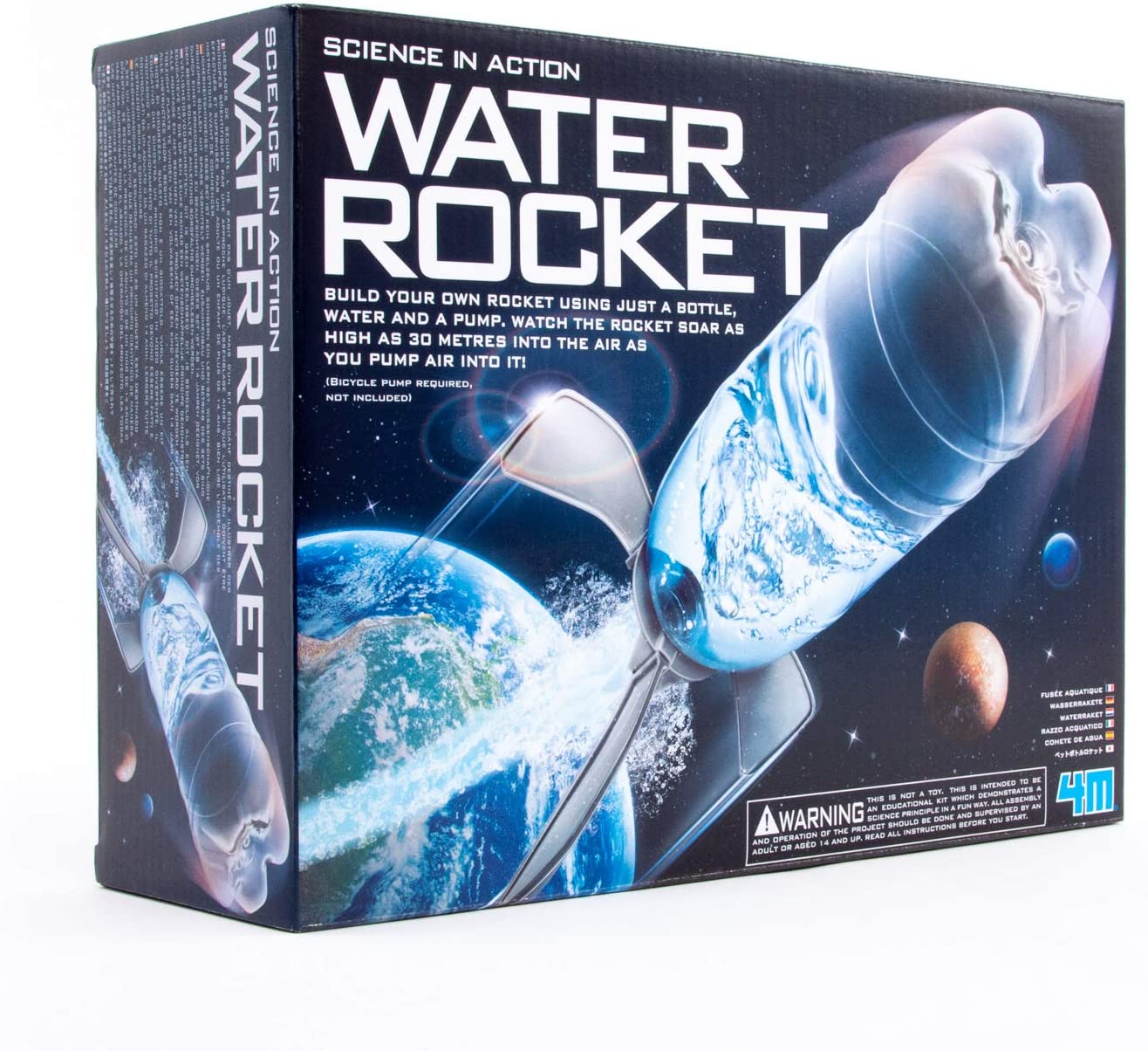 4M Toysmith DIY Water Rocket Kit $13 + Free Shipping w/ Prime or on $25+