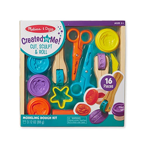 16-Pc Melissa & Doug Created by Me! Cut, Sculpt and Roll Modeling Dough Kit $12 + Free Shipping w/ Prime or on $25+