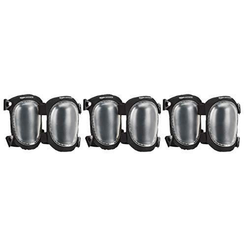 3-Pair 9" AmazonCommercial Easy Swivel Knee Pads (Clear) $8.10 + Free Shipping w/ Prime or on $25+