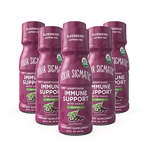 6-Count Four Sigmatic Caffeine Free Adaptogen Immune Support Shot w/ Chaga Mushroom & Organic Vitamin C (Elderberry) $6.28 + Free Shipping w/ Prime or on $25+
