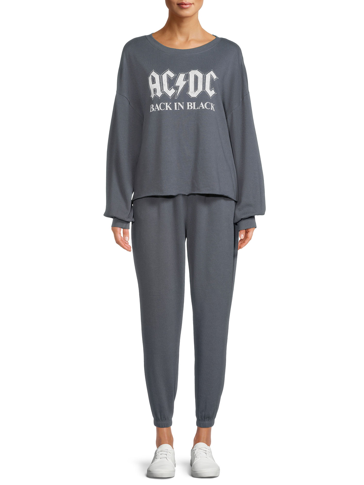 2-Piece Gray by Grayson Social Junior AC/DC Graphic Pullover & Joggers Set (Turbulance, Sizes XS-L) $6.98 + Free S&H w/ Walmart+ or $35+
