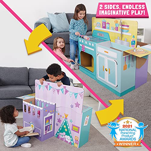 WowWee Pop2Play 2-in-1 Toddler Nursery and Kitchen Playset $7 + Free Shipping w/ Prime or on $25+