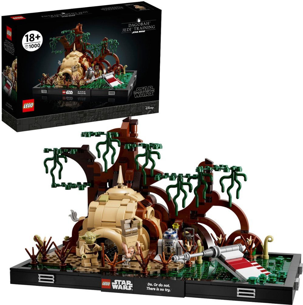 1000-Piece LEGO Star Wars Dagobah Jedi Training Diorame Building Kit (75330) $58.49 + Free Shipping