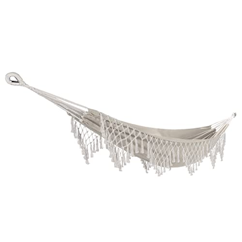 Bliss Hammocks Hand-Braided Hammock in a Bag w/ Decorative Fringe (Natural Brown) $12.26 + Free Shipping w/ Prime or on $25+
