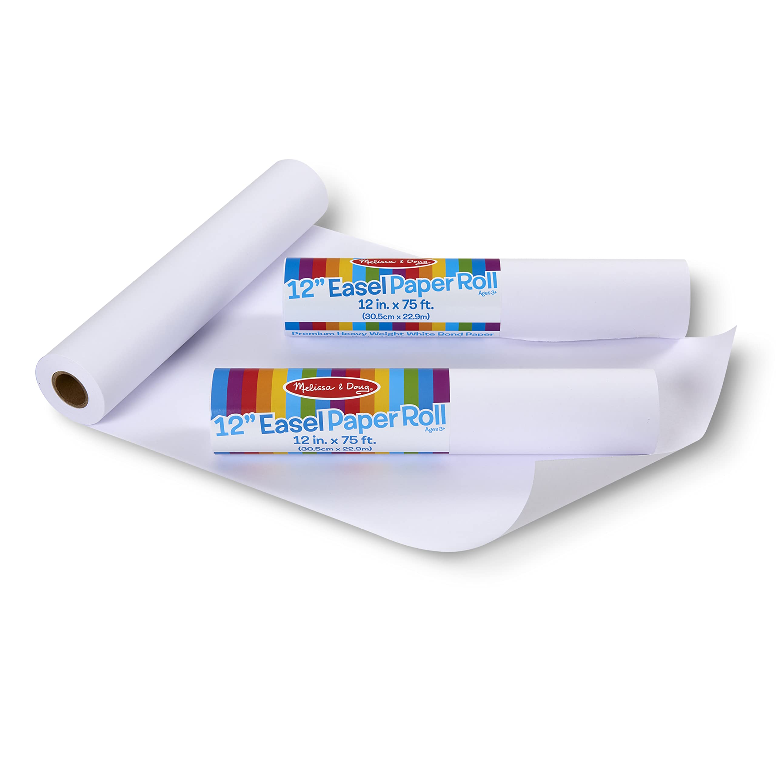 3-Pack 12" x 75' Melissa & Doug Tabletop Easel Paper Roll Refills $15.08 + Free Shipping w/ Prime or on $25+