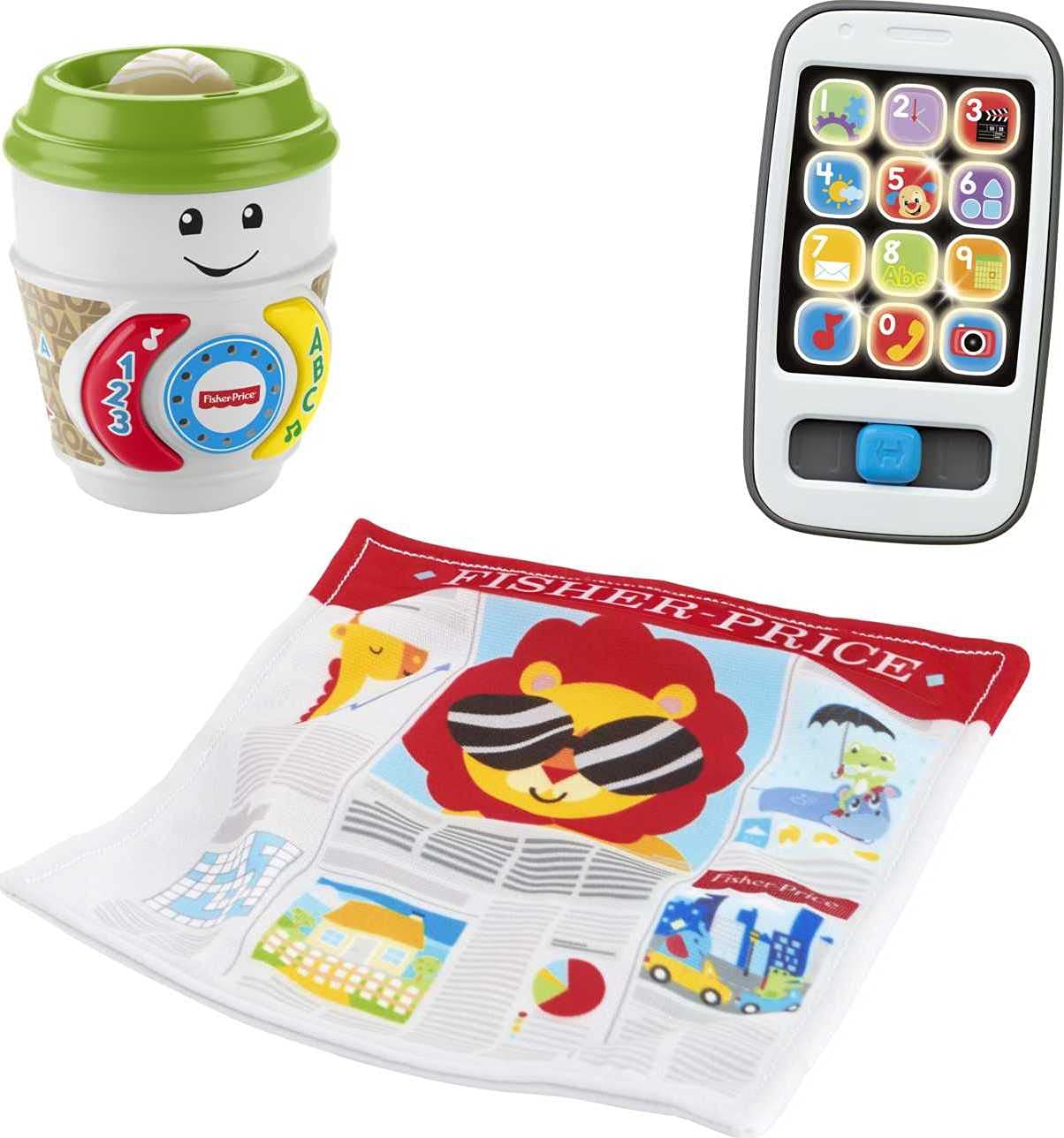 3-Piece Fisher-Price Laugh & Learn Baby Toys Morning Routine Set $11.59 + Free Shipping w/ Prime or on $25+