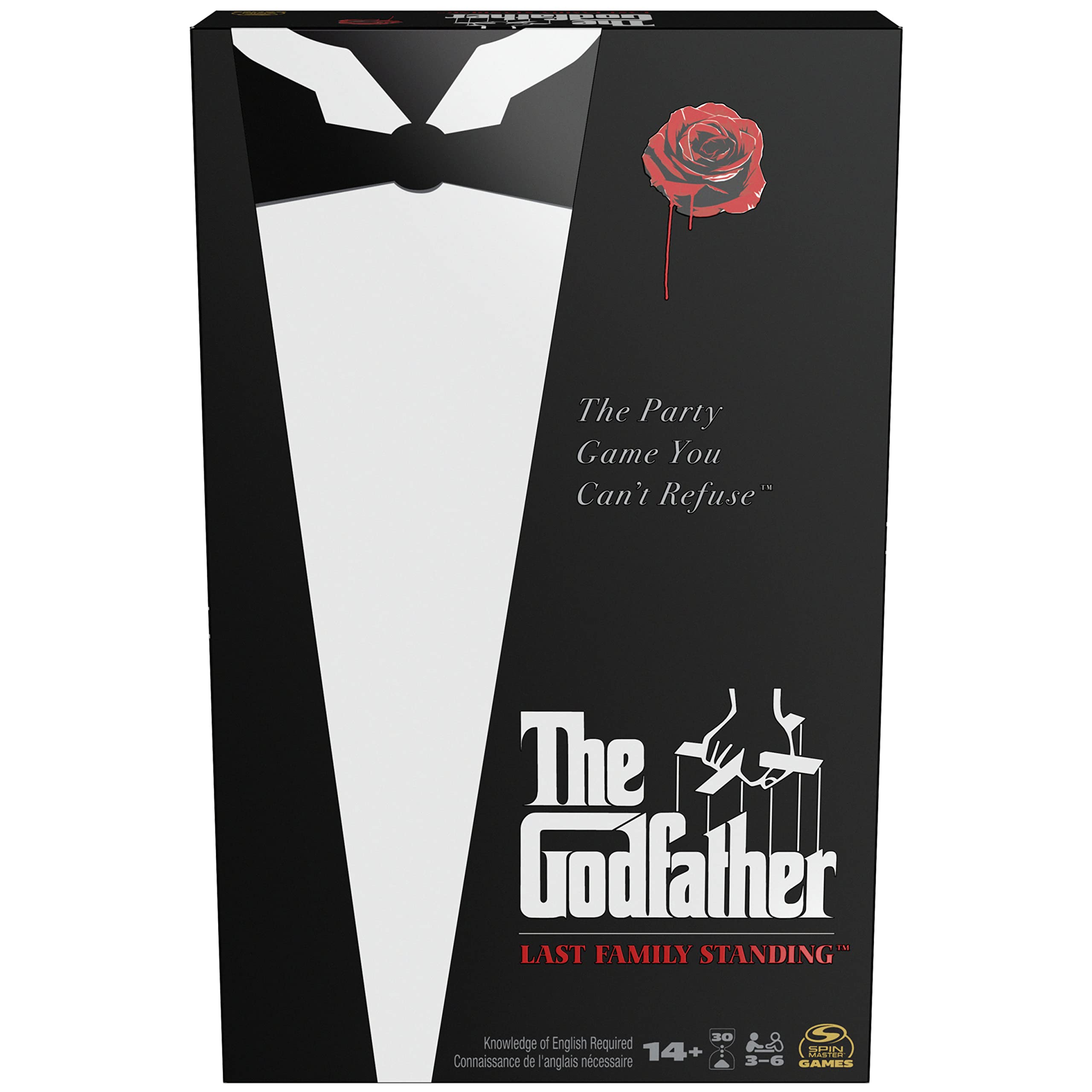 Spin Master The Godfather, Last Family Standing Board Game $5 + Free Shipping w/ Prime or on $25+