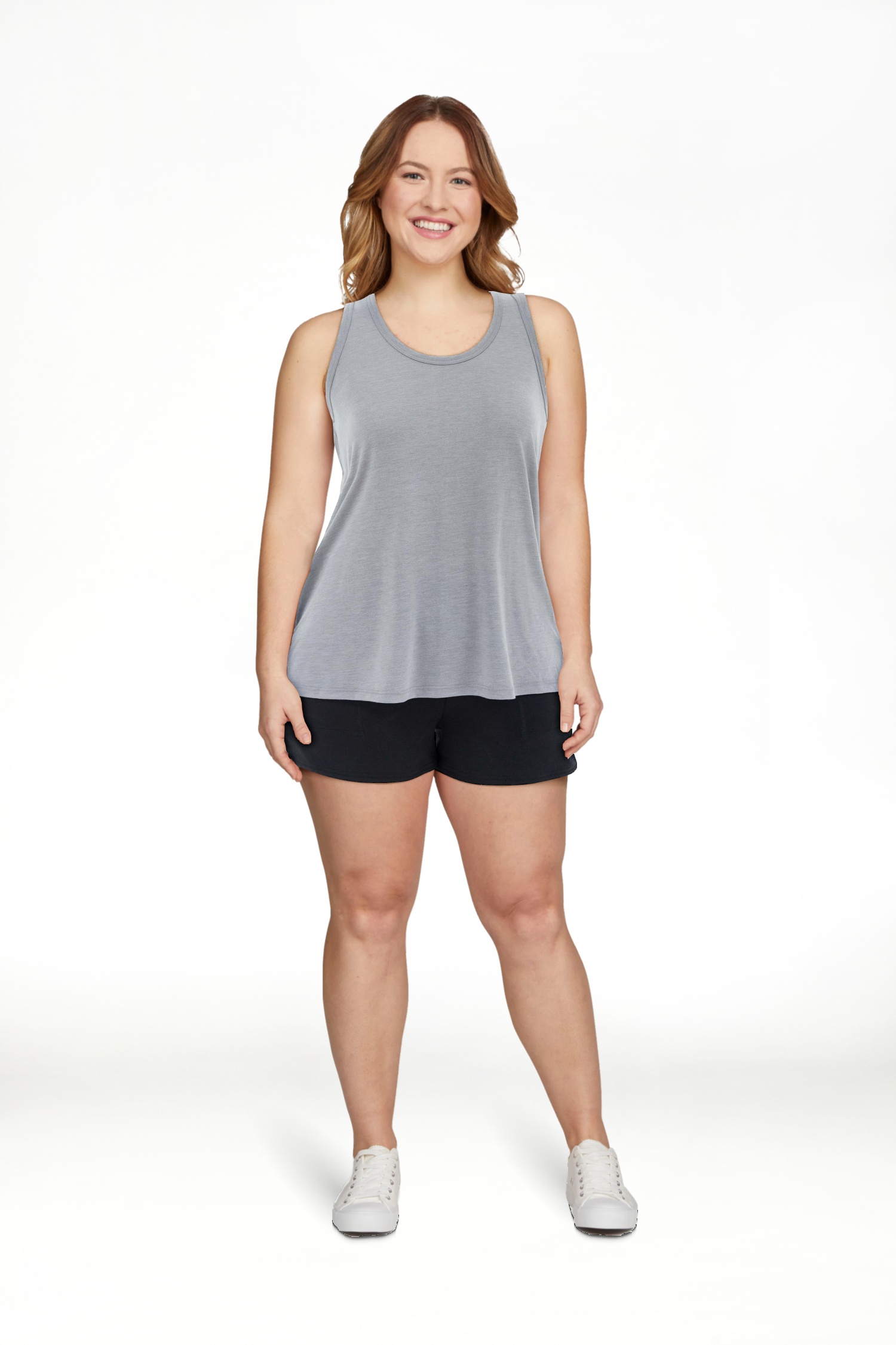 2-Piece Athletic Works Women's Active Tank and Shorts Set (S-XXL) $7 + Free S&H w/ Walmart+ or $35+