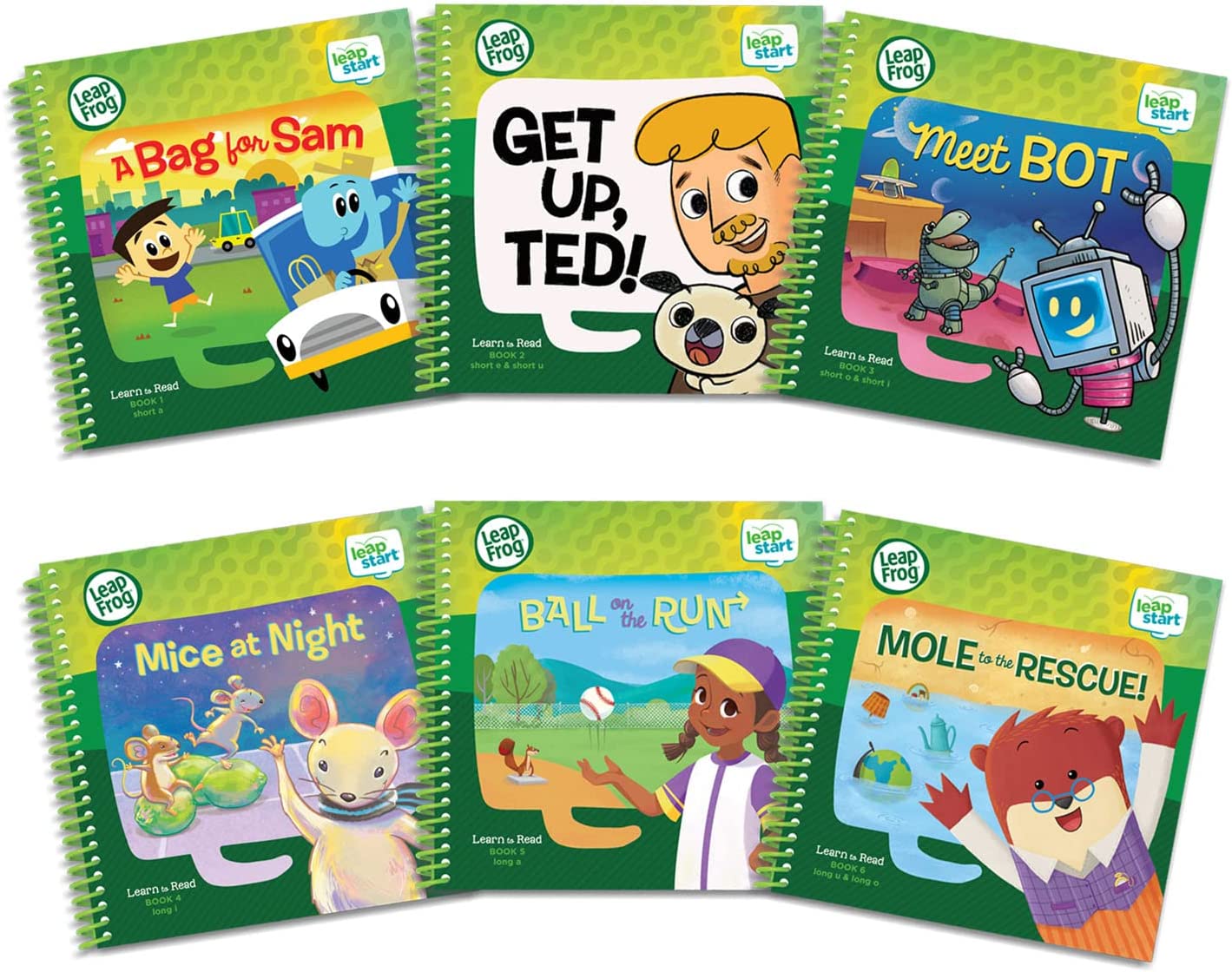 6-Book LeapFrog LeapStart Learn to Read Set Volume 1 $10.53 + Free Shipping w/ Prime or on $25+