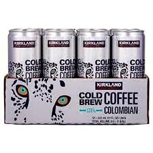 12-Pack 11-Oz Kirkland Signature Cold Brew Colombian Coffee $15 + Free Shipping w/ Prime or on $25+