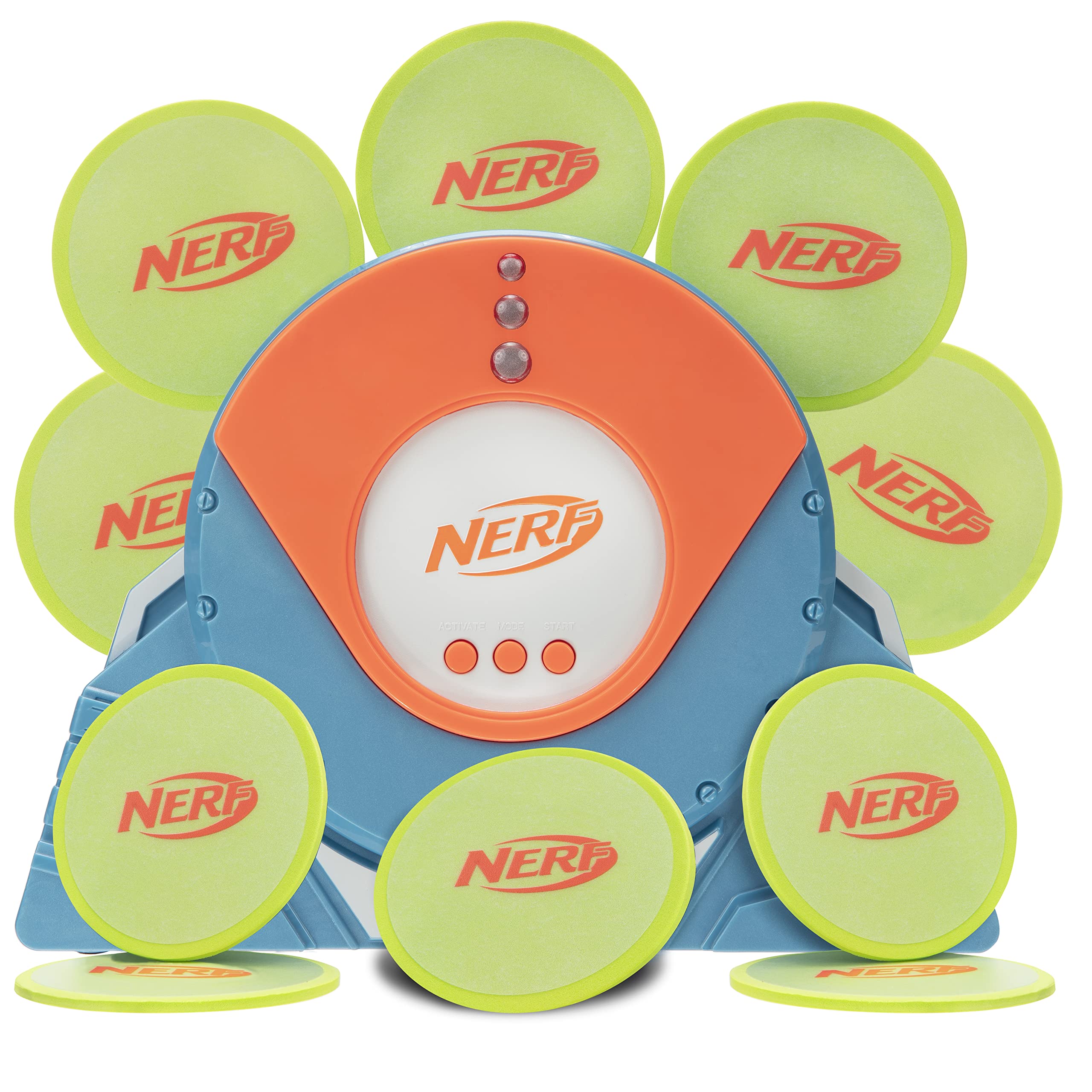 NERF Skeet Shot Disc Launcher w/ 10 Foam Discs (Amazon Exclusive) 17.