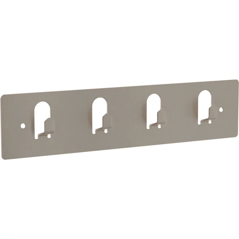 4-Hook Better Homes & Gardens Wall Mounted Cut Out Tidy Key Hook Rack (Satin Nickel) $3.91 + Free S&H w/ Walmart+ or $35+