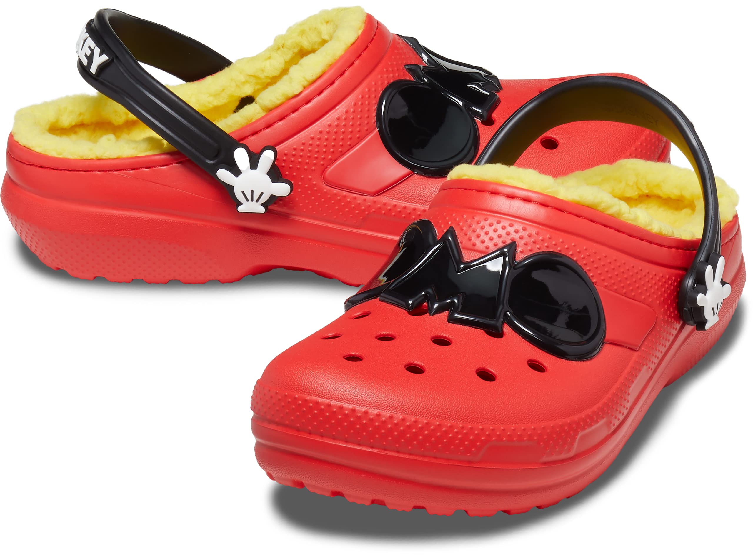 Mickey mouse on sale lined crocs