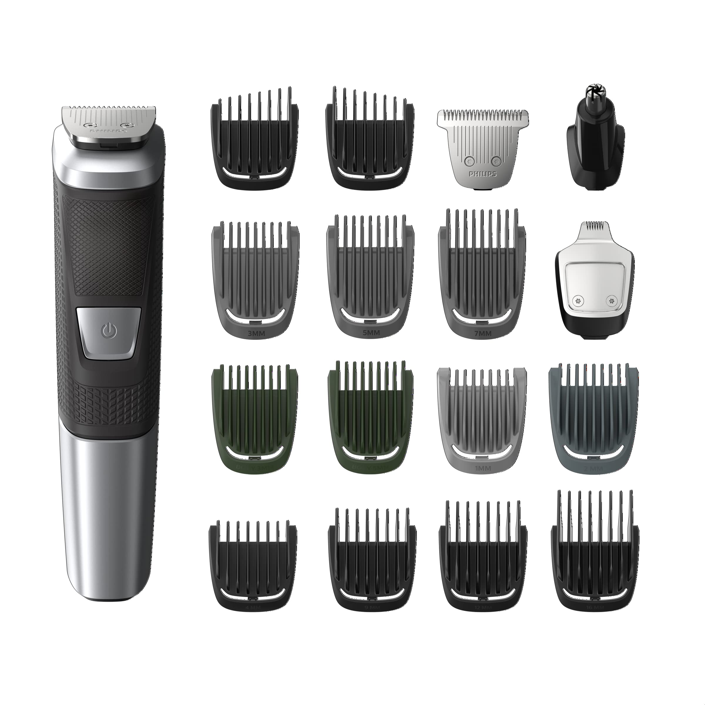 Philips Norelco: 18-Piece Series 5000 All-in-One Multi Groomer Trimmer Kit $25, One Blade Hybrid Styler $30 + Free Shipping w/ Prime