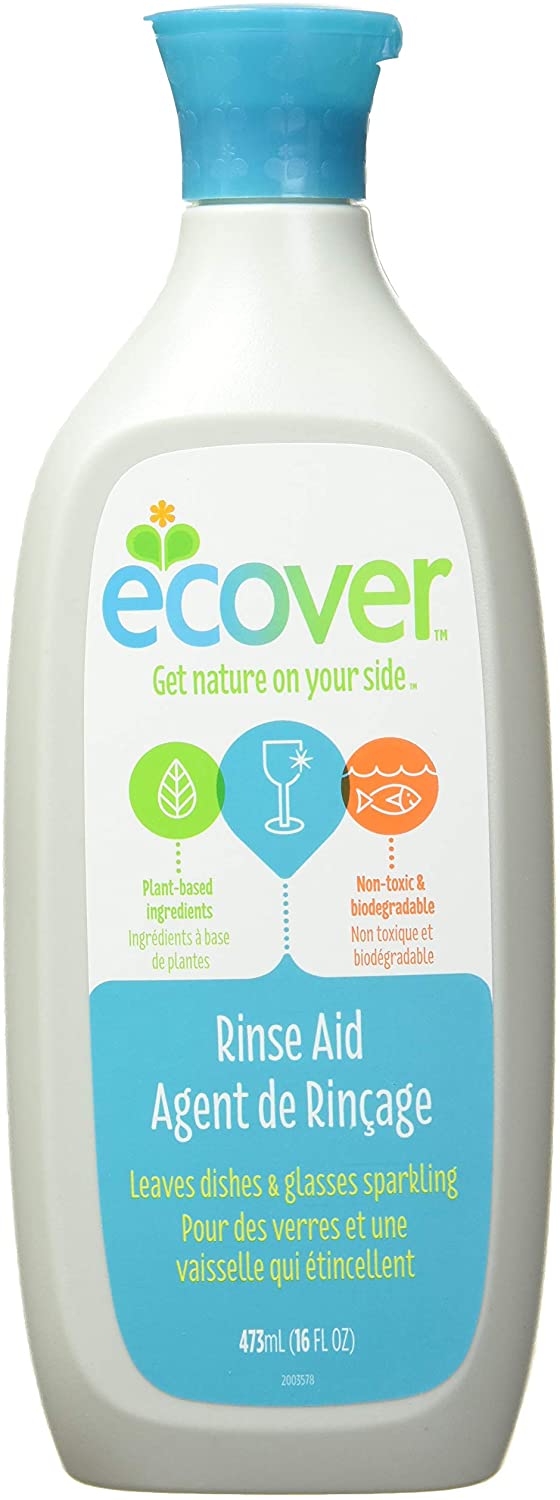 16 Oz Ecover Naturally Derived Rinse Aid for Dishwashers $3 + Free Shipping w/ Prime