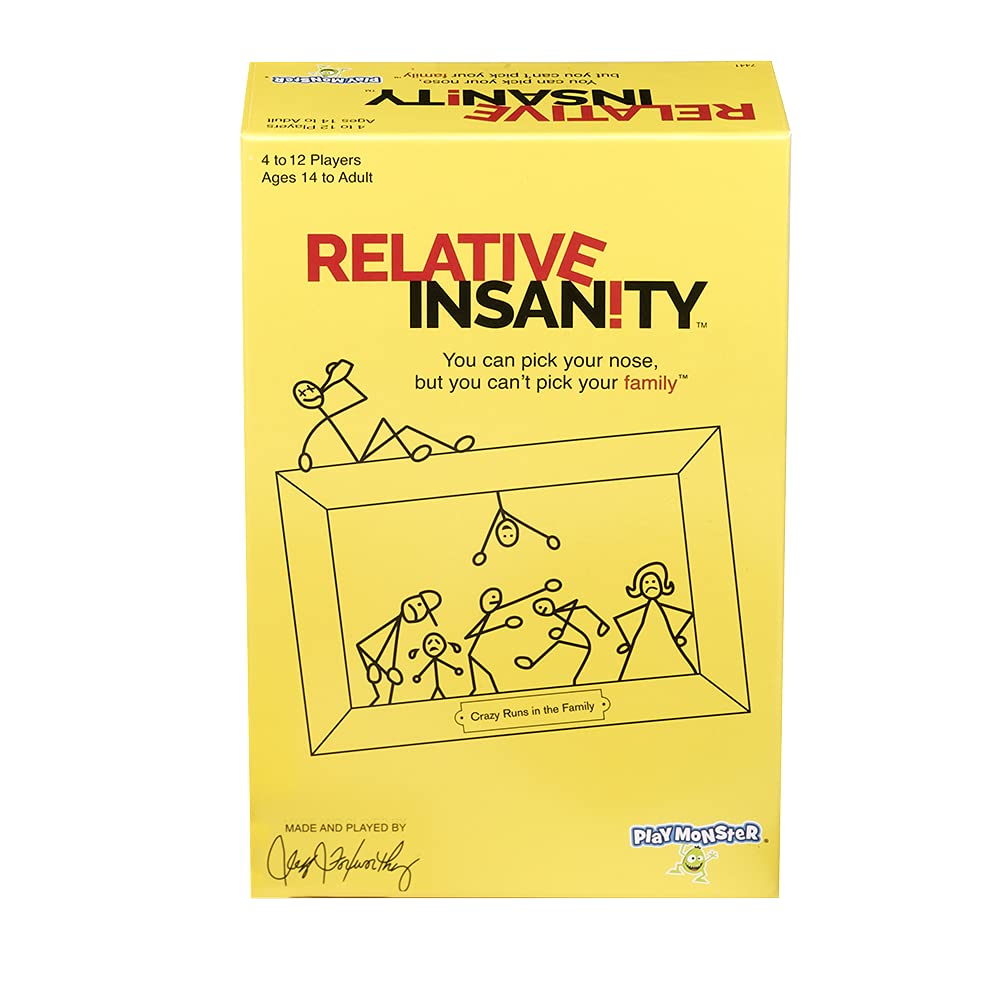 PlayMonster Relative Insanity Party Game from Jeff Foxworthy $5.39 + Free Shipping w/ Prime or on $35+