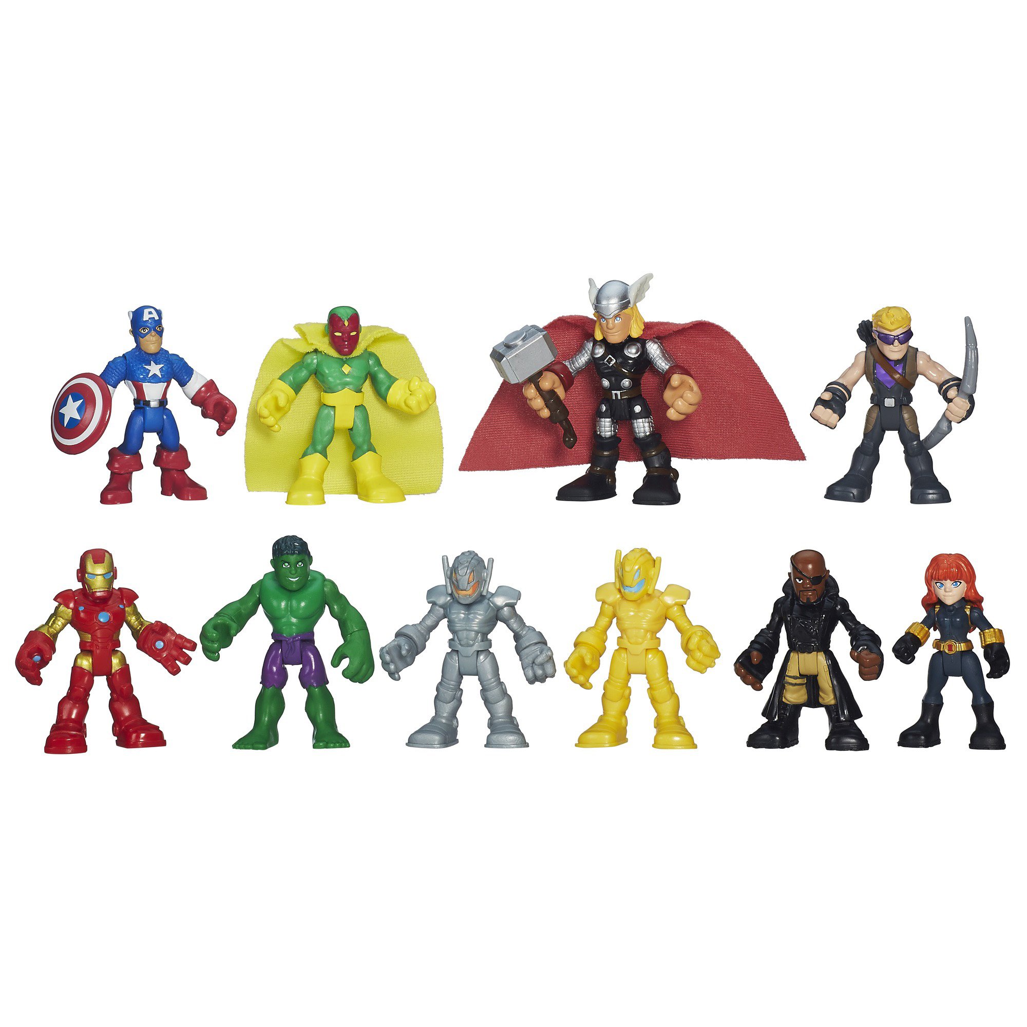 10-Figure 2.5" Playskool Heroes Marvel Super Hero Adventures Ultimate Action Figure Set $13 + Free Shipping w/ Prime or on $35+